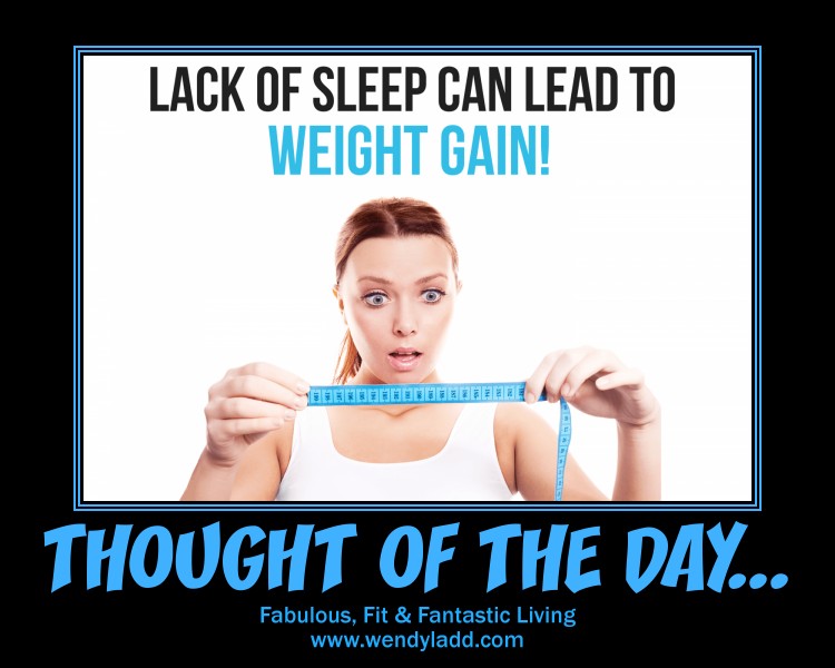 Lack of Sleep can Lead to Weight Gain
